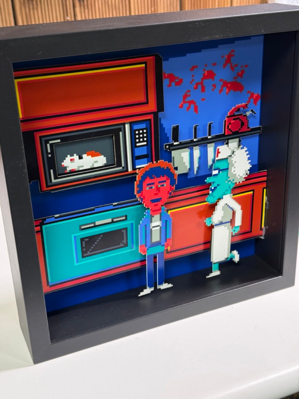 Maniac Mansion - Cocina y cobaya