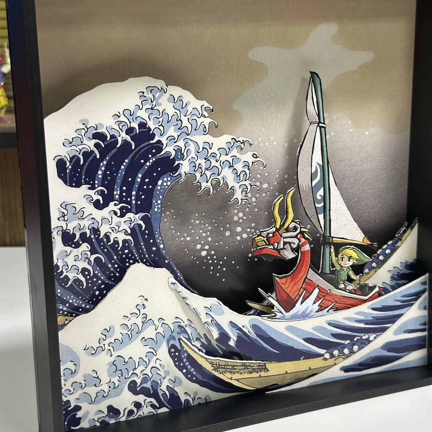 The Legend of Hyrule: The Wind Waker x Hokusai