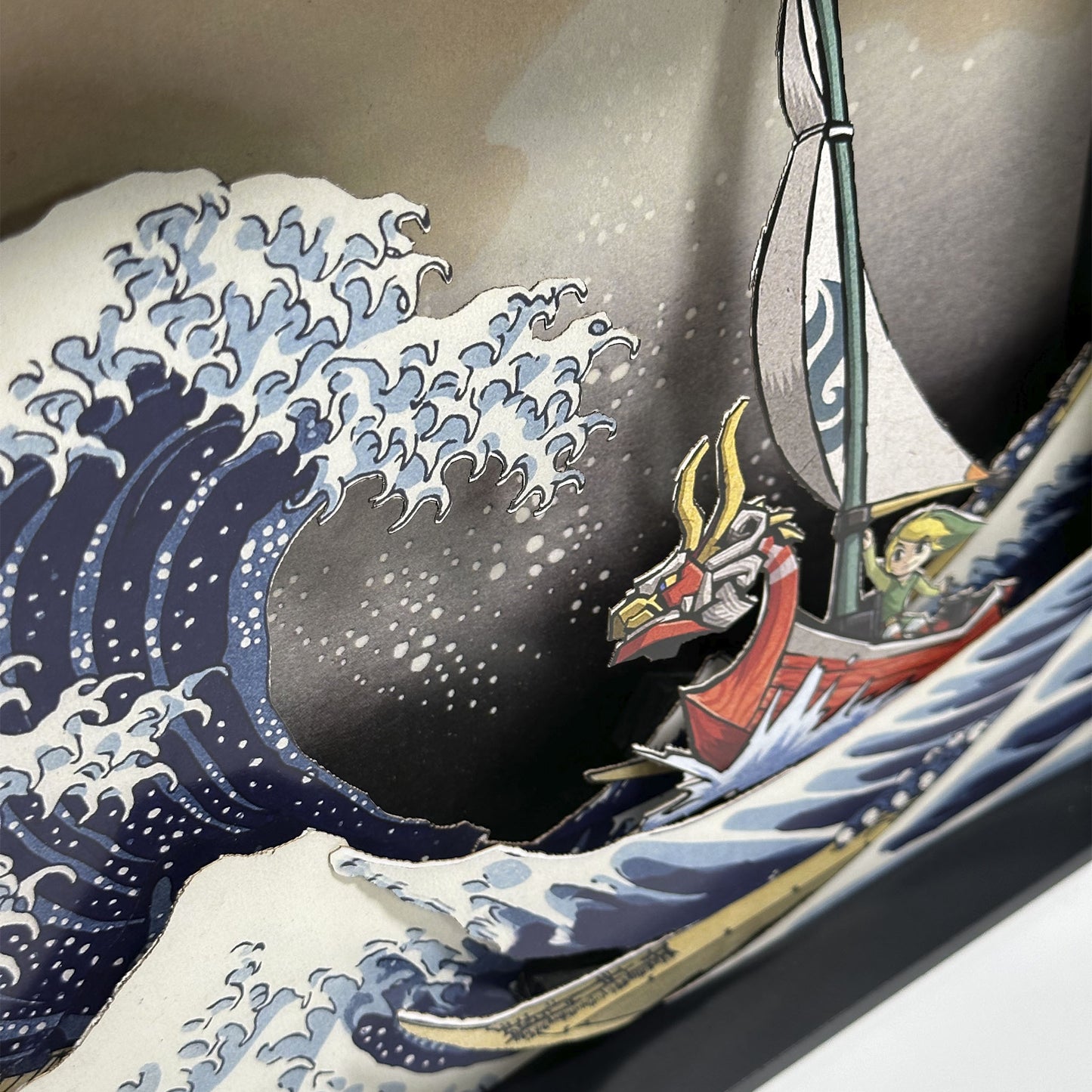 The Legend of Zelda: The Wind Waker x Hokusai