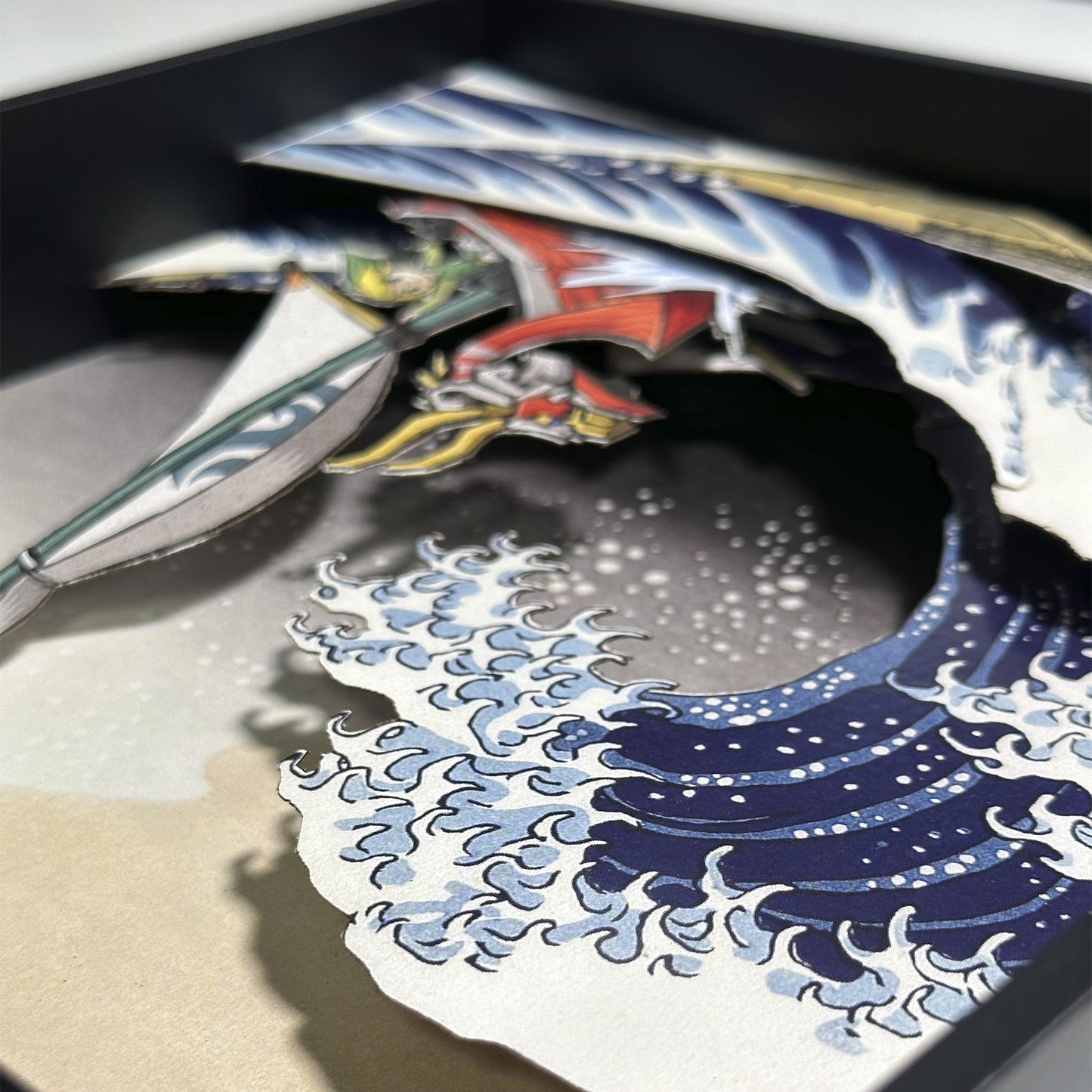 The Legend of Zelda: The Wind Waker x Hokusai