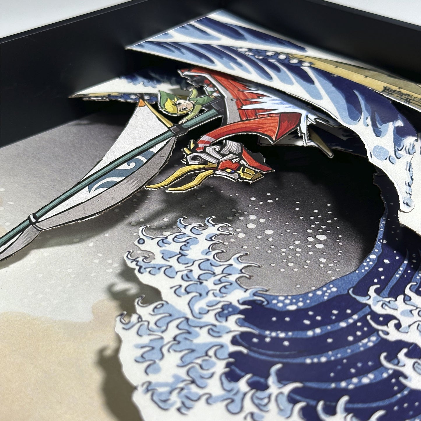 The Legend of Hyrule: The Wind Waker x Hokusai