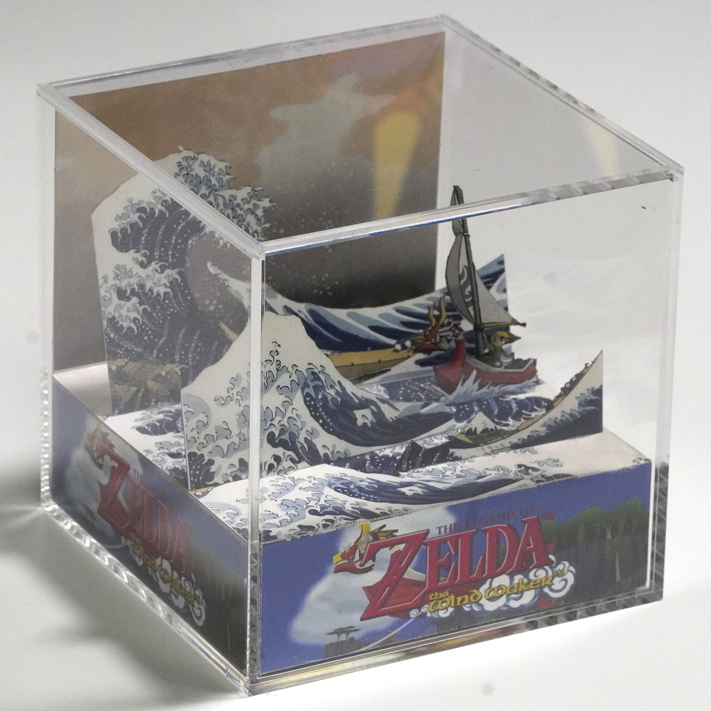The Legend of Zelda: Wind Waker x Hokusai