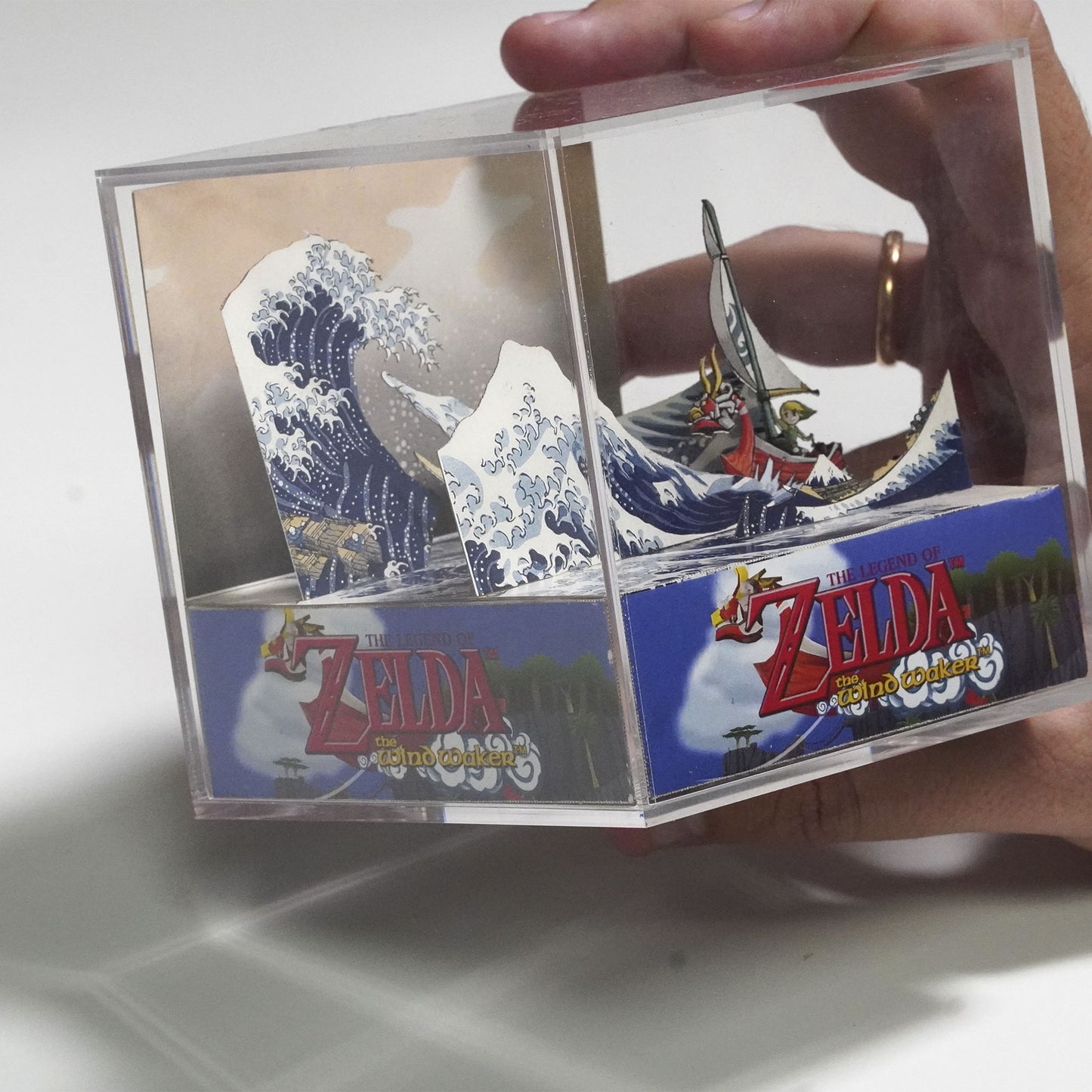 The Legend of Hyrule: Wind Waker x Hokusai - Cubo