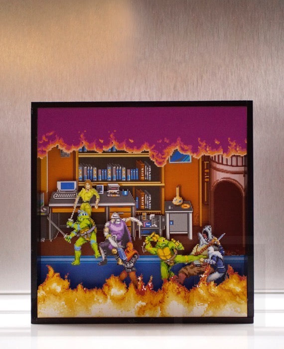 Tortugas Ninja - Interior edificio