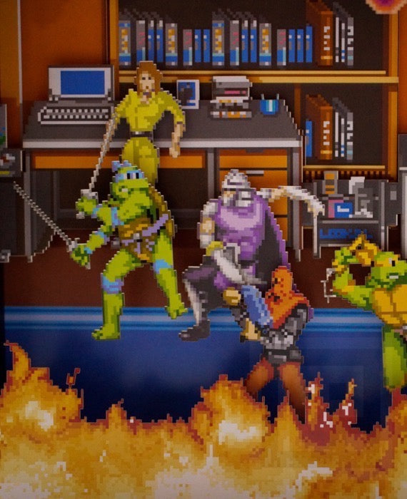 Tortugas Ninja - Interior edificio