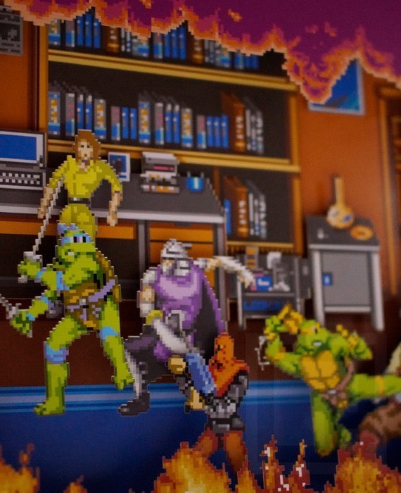Tortugas Ninja - Interior edificio