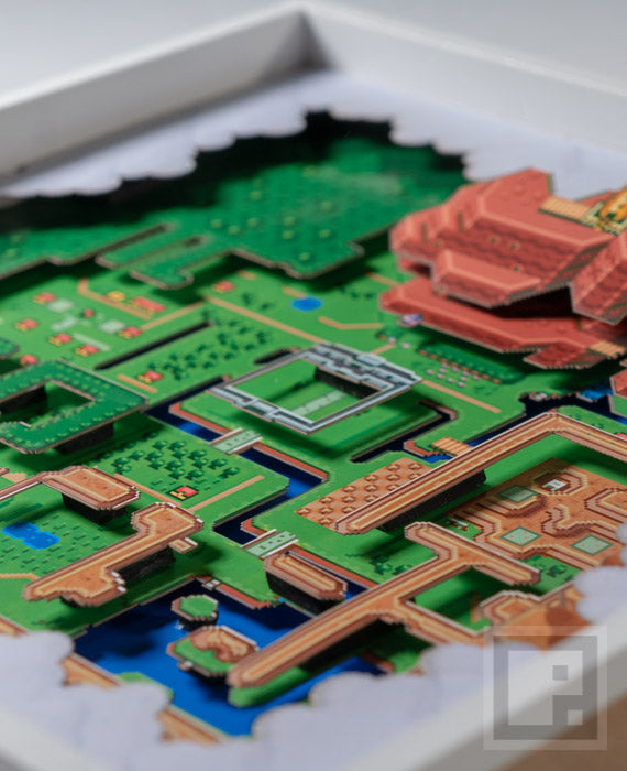 The Legend of Hyrule: A Link to the Past - Mapa