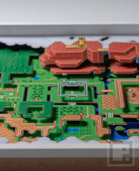 The Legend of Hyrule: A Link to the Past - Mapa