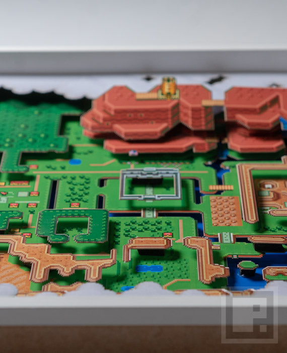The Legend of Zelda: A Link to the Past - Mapa de Hyrule
