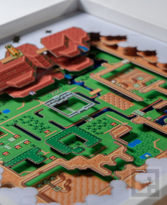 The Legend of Hyrule: A Link to the Past - Mapa