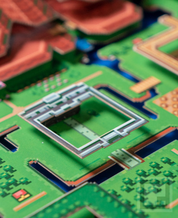 The Legend of Hyrule: A Link to the Past - Mapa