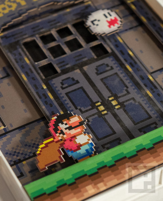 Super Mario World - Puerta Mansión Fantasma