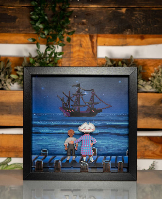 The Secret of Monkey Island - Stan y el barco