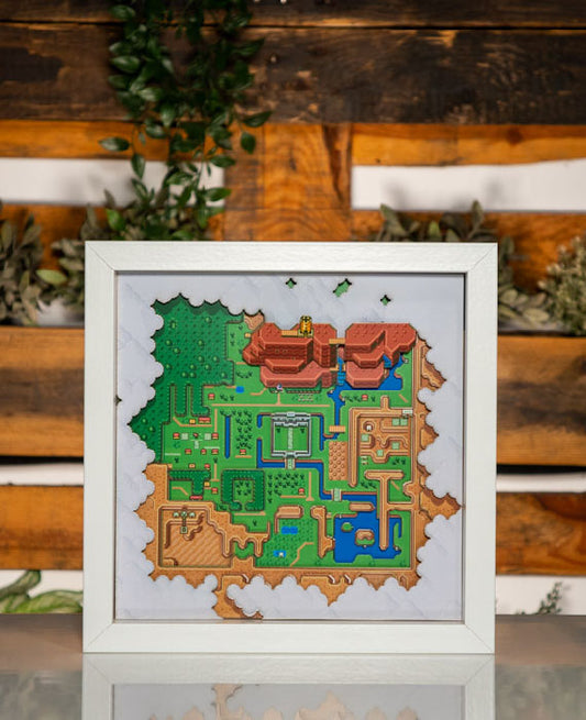 The Legend of Hyrule: A Link to the Past - Mapa