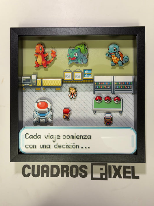 Poke Rojo fuego y Verde agua - Elección