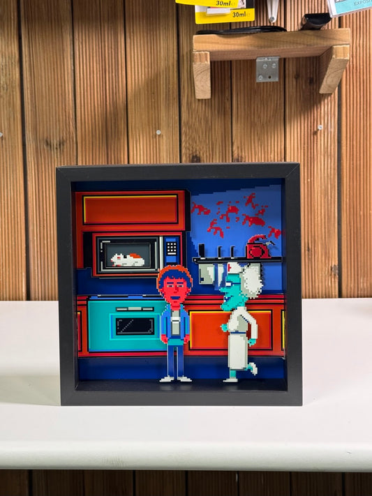 Maniac Mansion - Cocina y cobaya