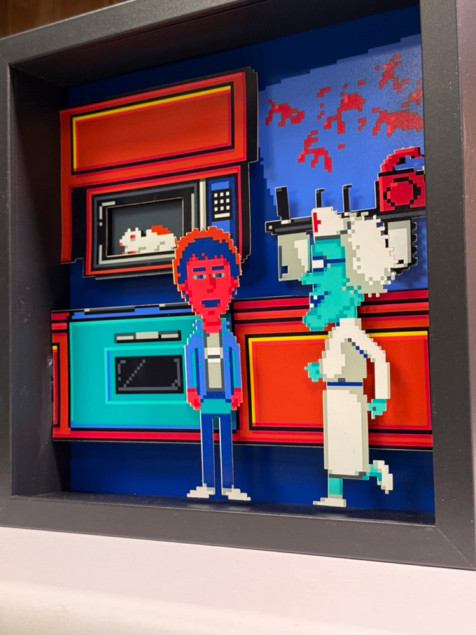 Maniac Mansion - Cocina y cobaya