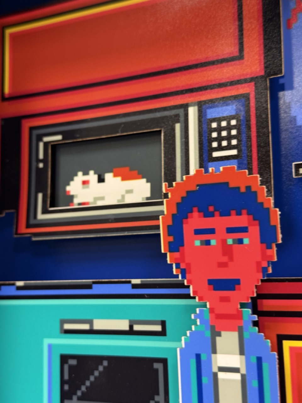 Maniac Mansion - Cocina y cobaya