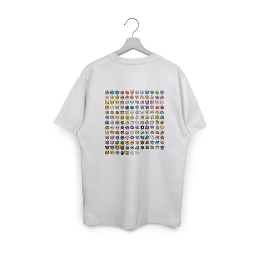 Camiseta Pokes de Primera Generación