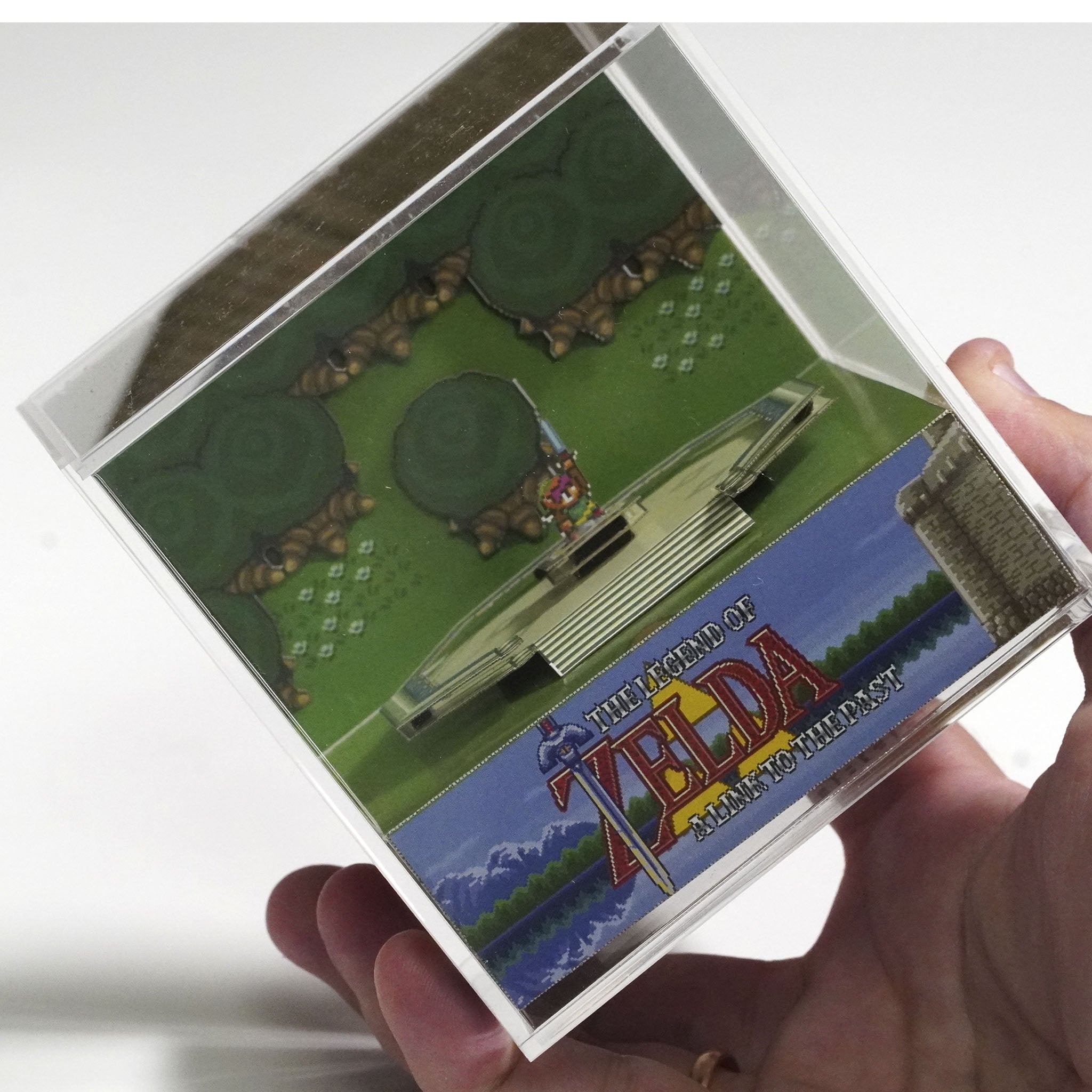 Zelda: A Link to the Past Diorama 3D sold Cube